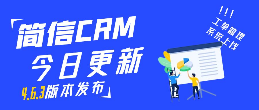 【升級公告】簡信CRM_V4.6.3上線，新增工單管理！
